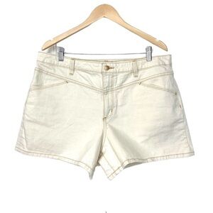 Universal Thread Ecru Light Khaki Brown Flecked Jean Shorts New Nwt Size 16